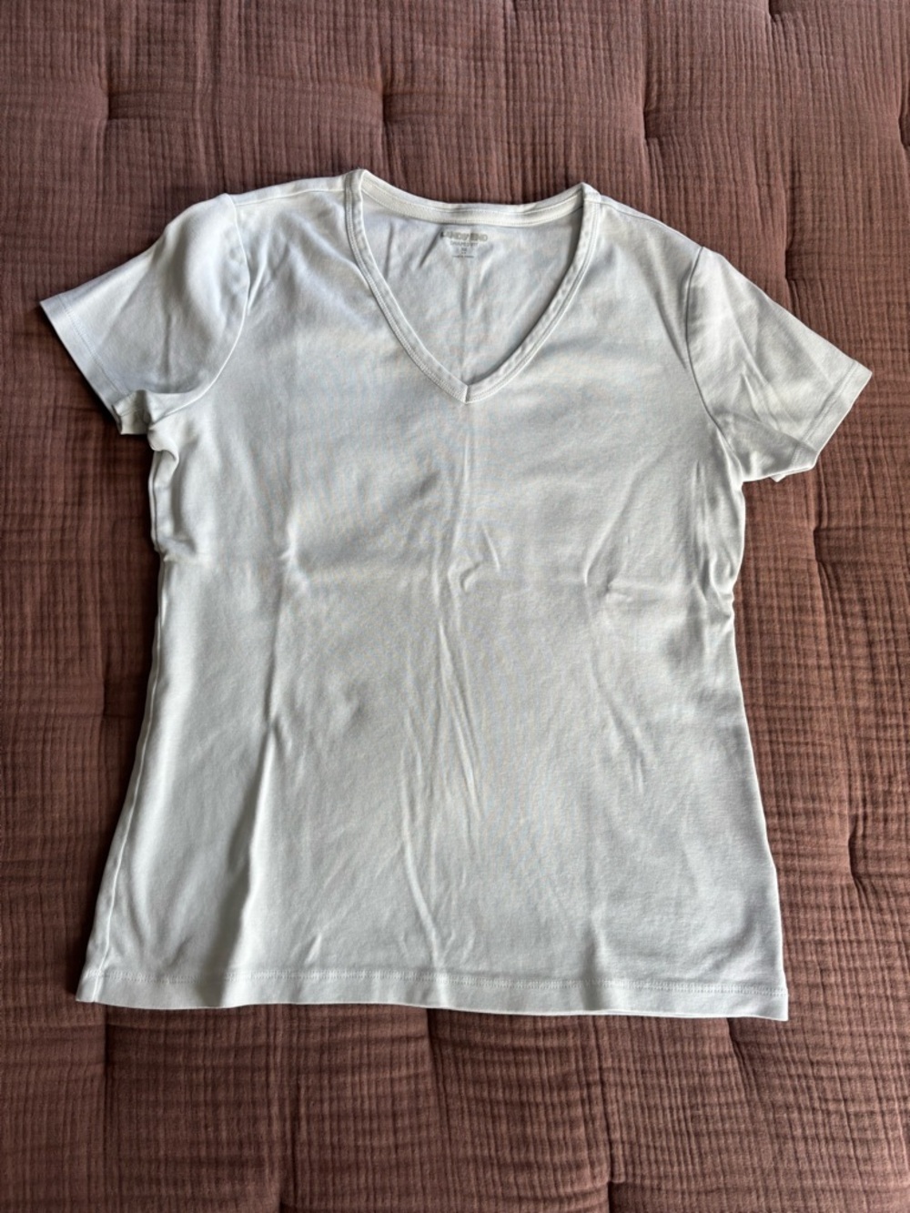 Lands End V Neck Shaped Fit Top